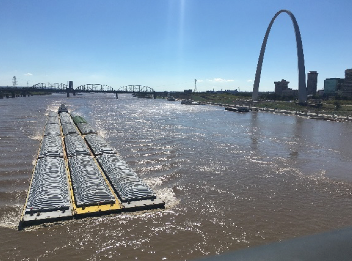 St. Louis Region Barge Freight Traffic