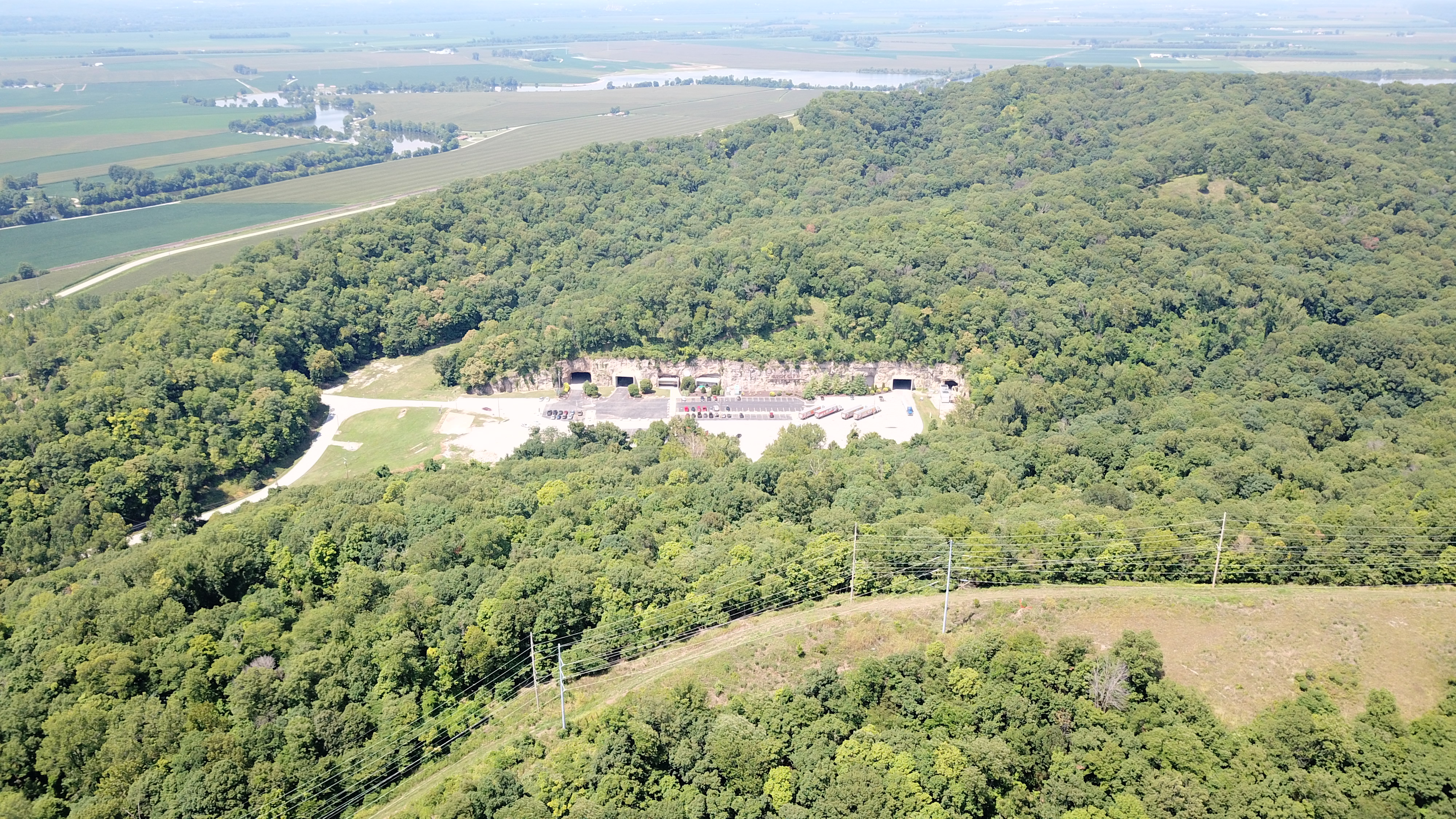 Aerial Photo of Rock City Industrial Location
