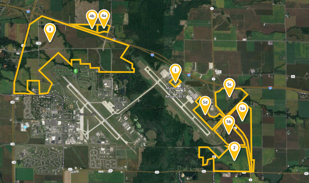 MidAmerica Airport Sites St. Louis Regional Freightway