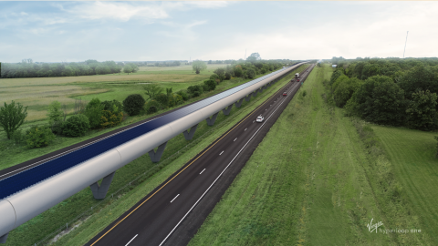 Hyperloop rendering