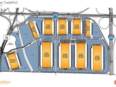 Gateway TradePort Aerial Map