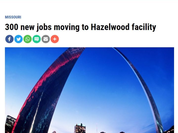 300 New Jobs Moving to Hazelwood Facility