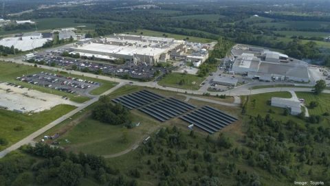 Image of 550,000 square-foot cylinder head production plant in Troy, Missouri