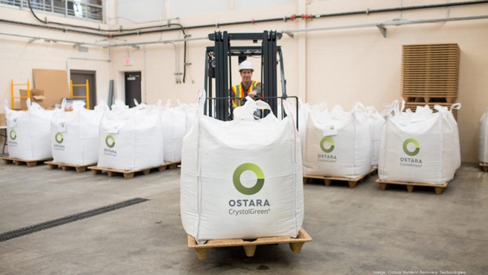 Ostara Nutrient Recovery Technologies has closed on new funding to build its production facility in St. Louis.