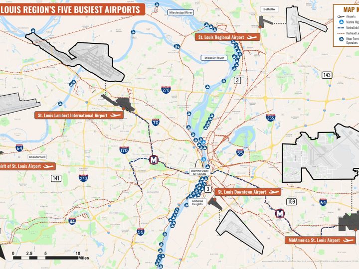 St. Louis Region’s Five Busiest Airports Deliver More Than $10 Billion Economic Impact