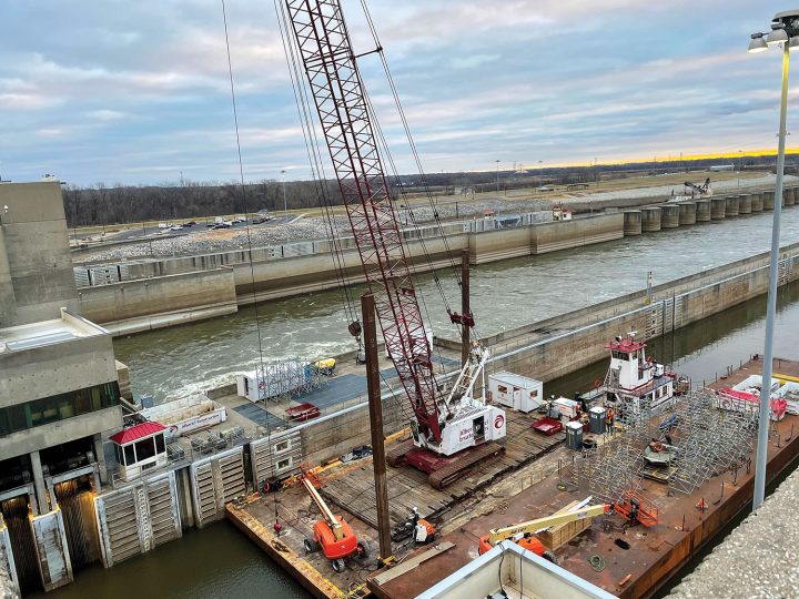 Work Begins On Melvin Price Lock Overlooks