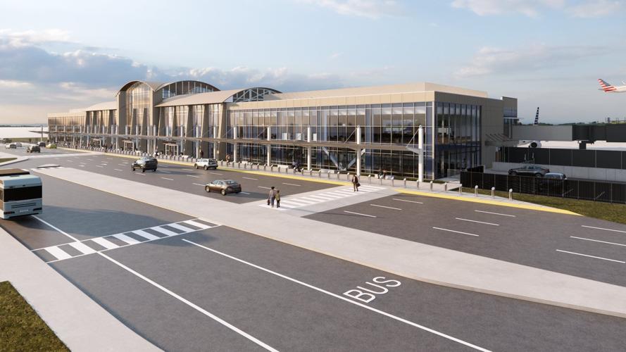 Rendering of future updates to MidAmerica Airport