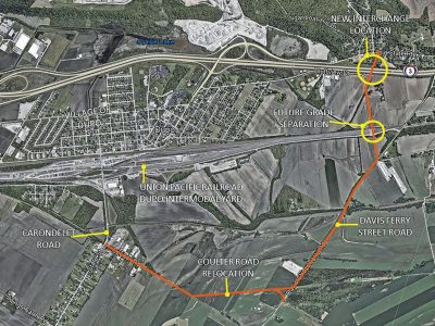 Aerial Map of Dupo Sites