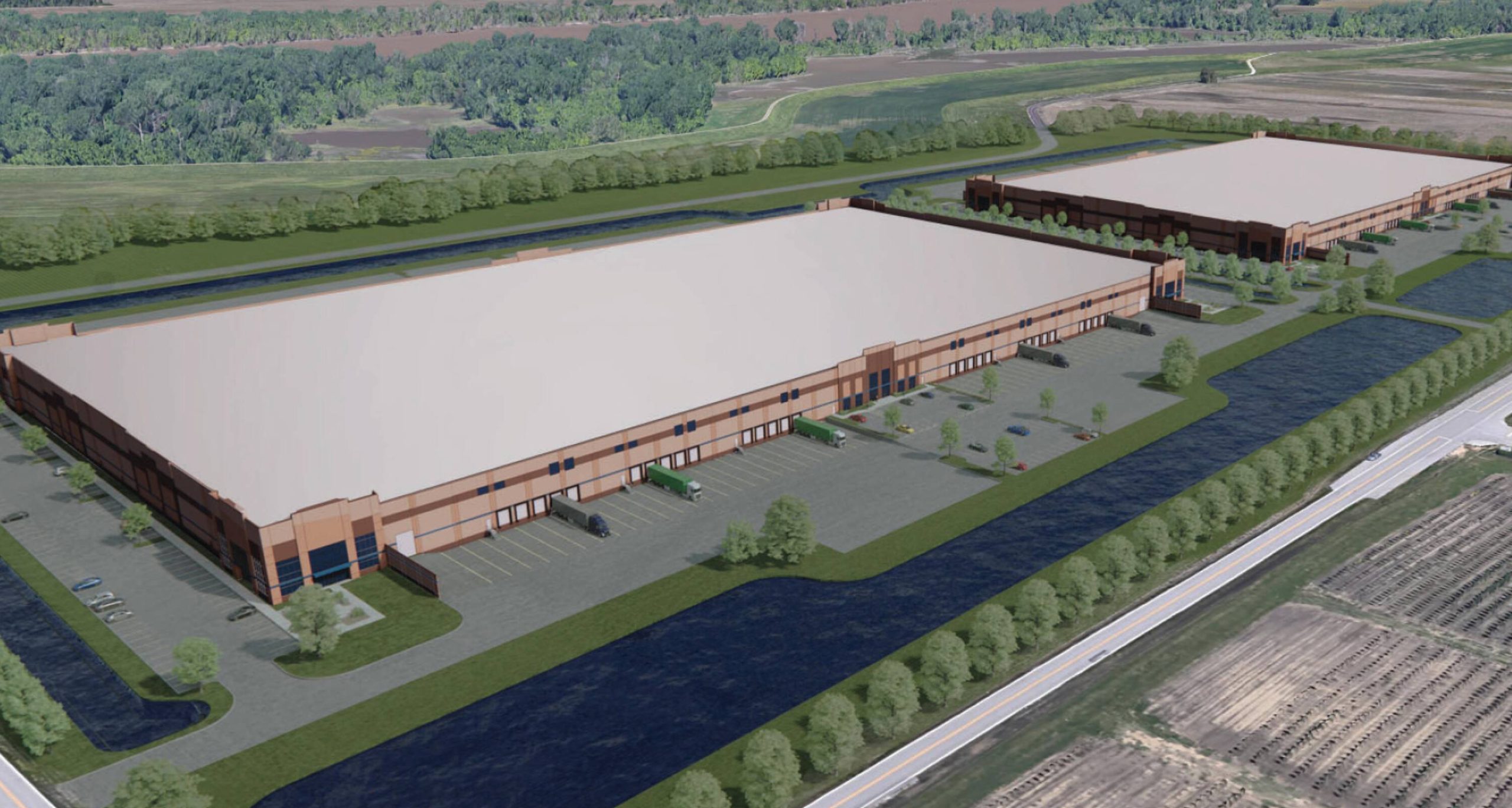 Rendering of 141 Logistics Centre